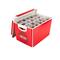 Simplify 15.4" Christmas Wreath 60 Ornament Storage Tote Bin